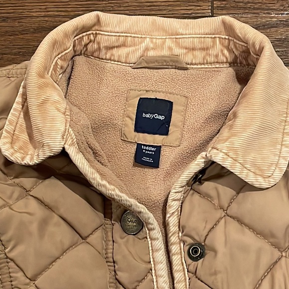 Camel Gap 4t coat - Picture 2 of 4